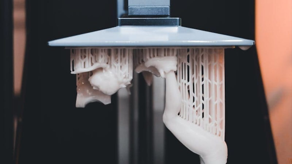 3D Printer in Close Up