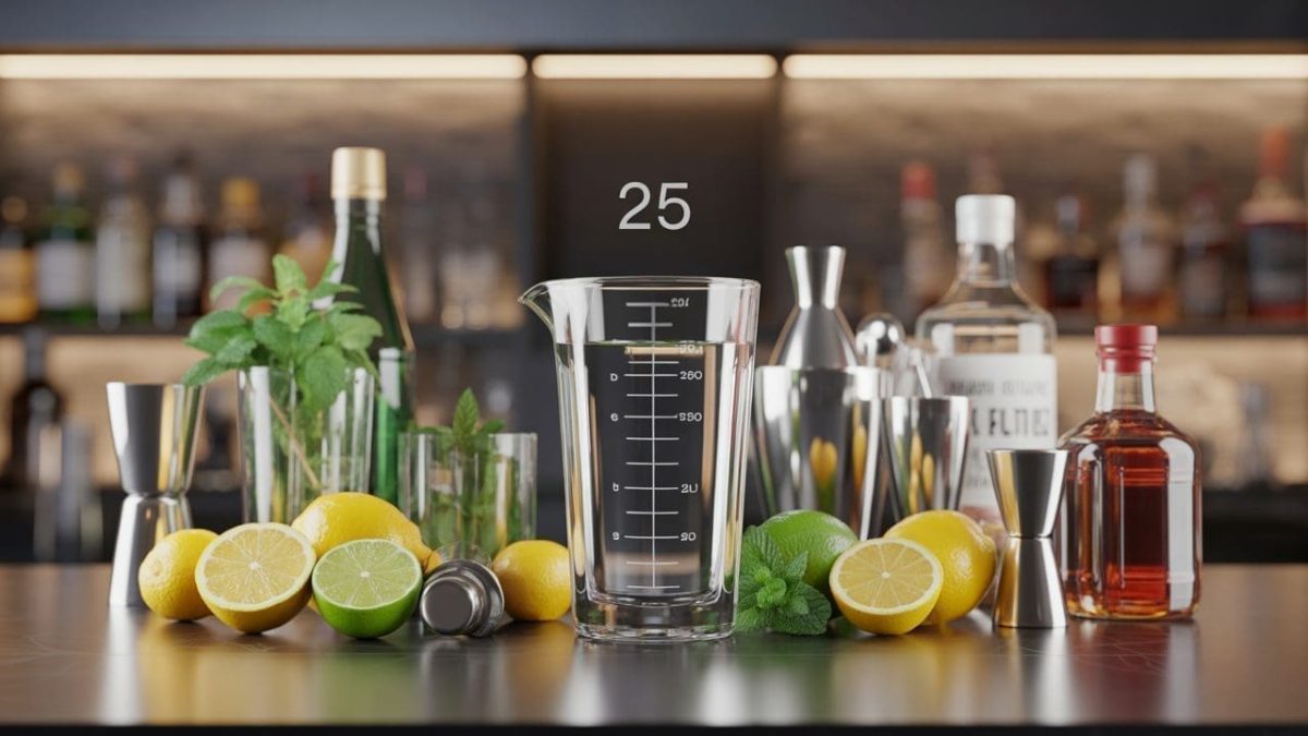 découvrez la table d'équivalences pour 25 cl dans vos recettes, boissons et cocktails, afin de mesurer facilement et réussir toutes vos préparations culinaires et mixologiques.