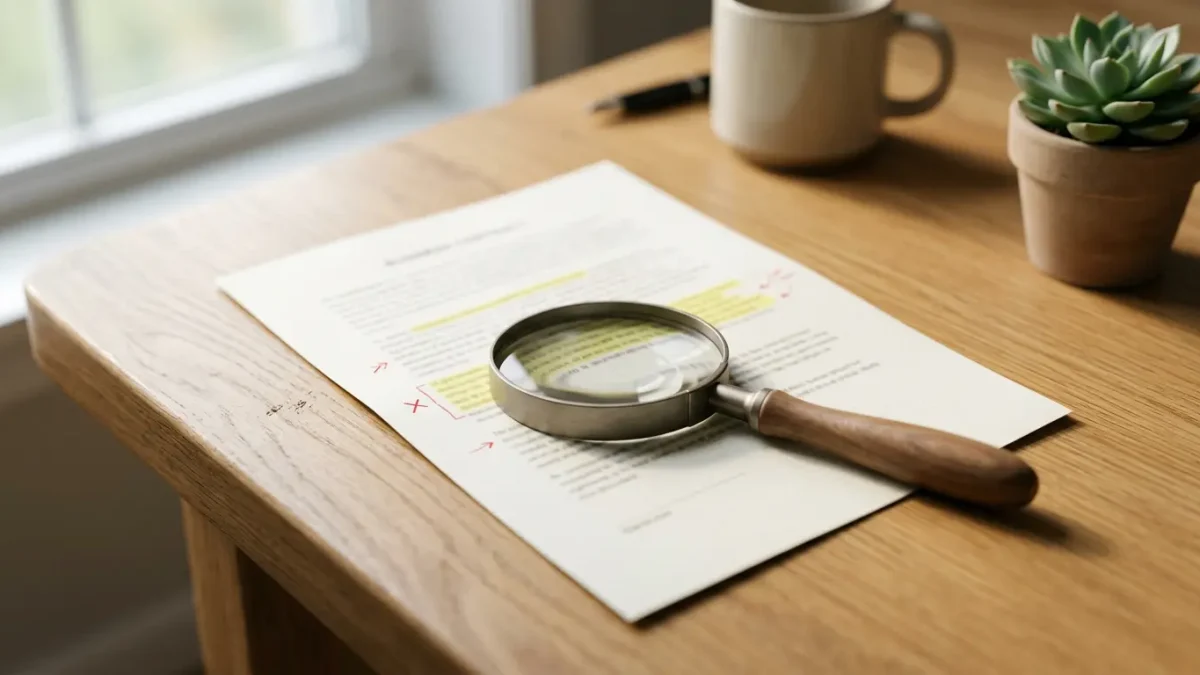 Dossier de contrat d'assurance multirisque pro posé sur le comptoir d'un local commercial